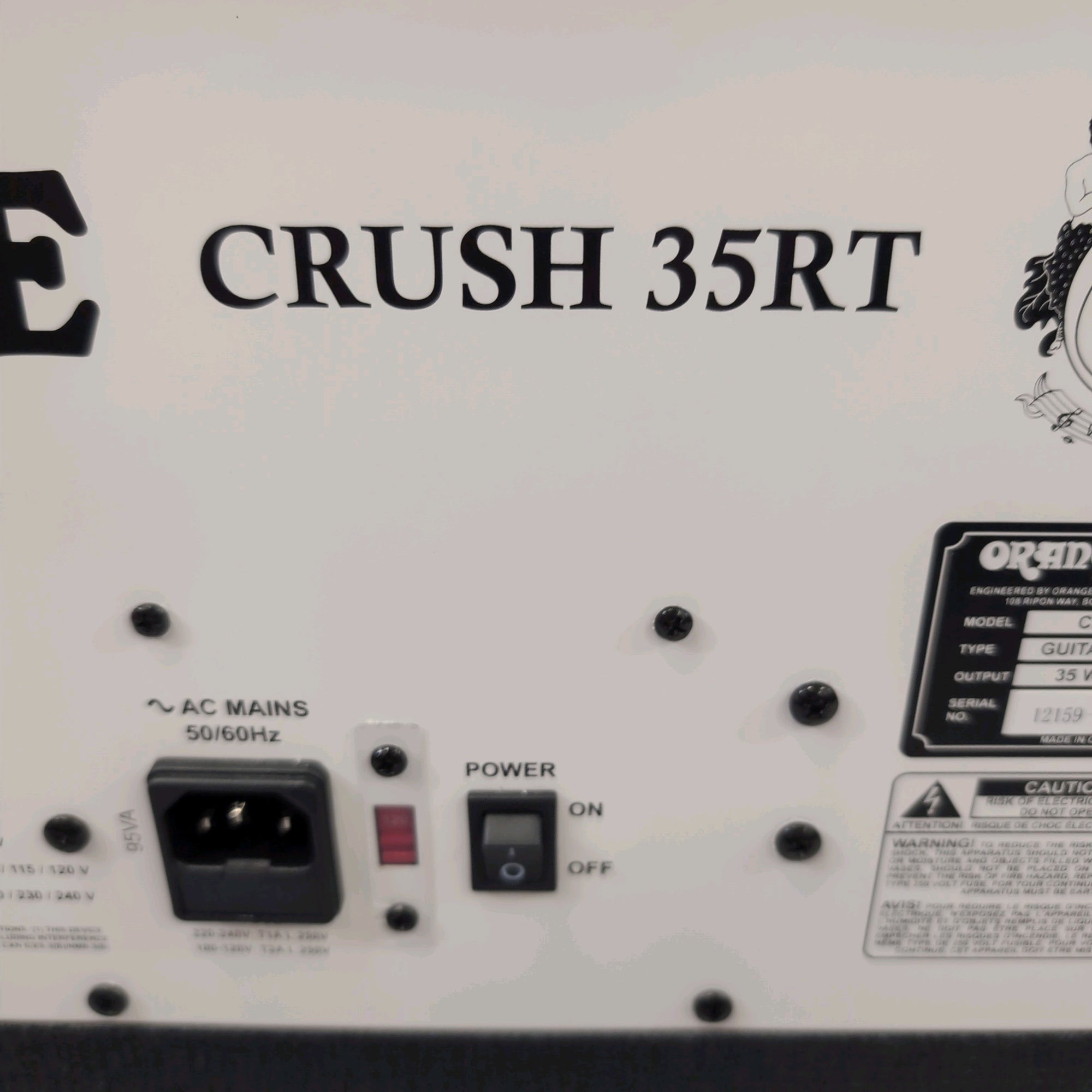 Orange Amps Crush 35RT Guitar Combo Amp