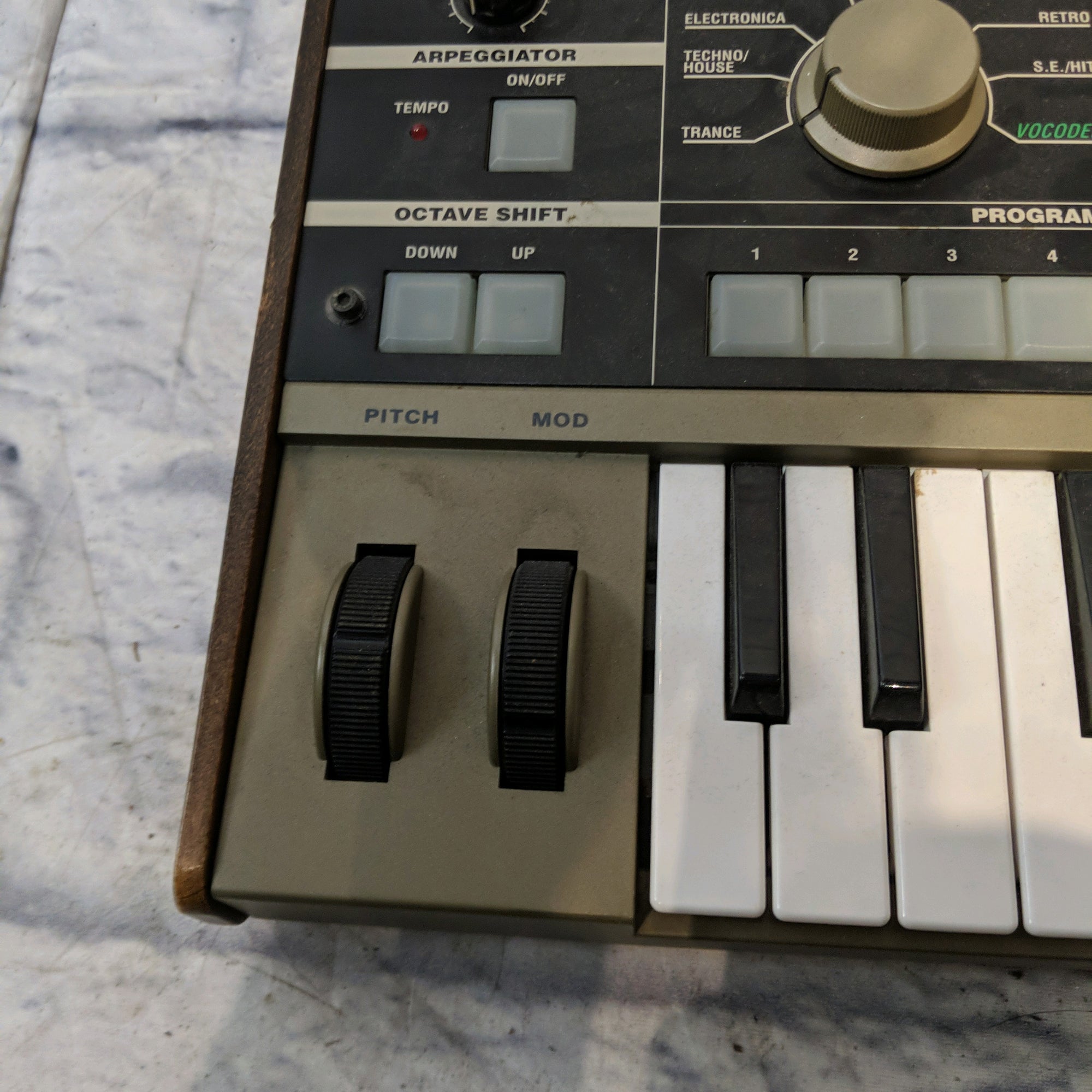 Korg Microkorg ( Missing Microphone) Analog Synth - AS IS