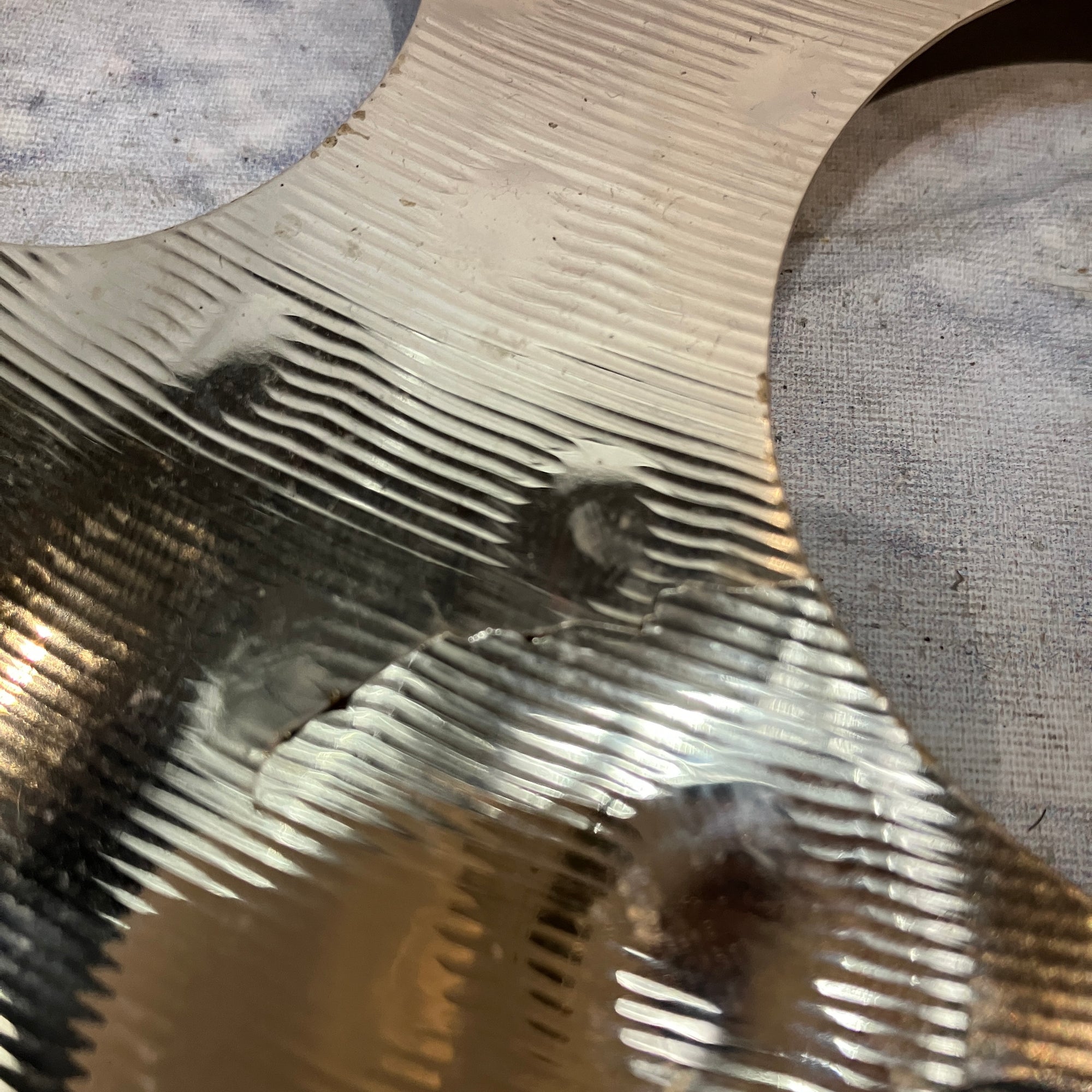 Meinl 18" Classics Custom Trash Crash Cymbal CRACKED