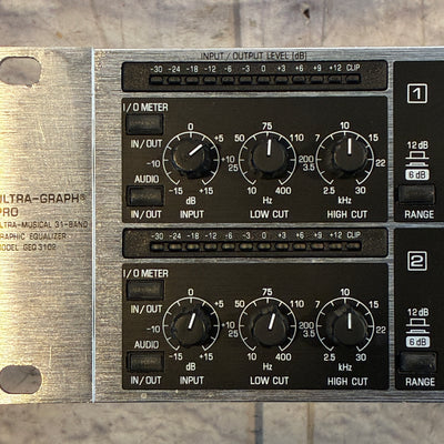 Behringer GEQ3102 Rack EQ