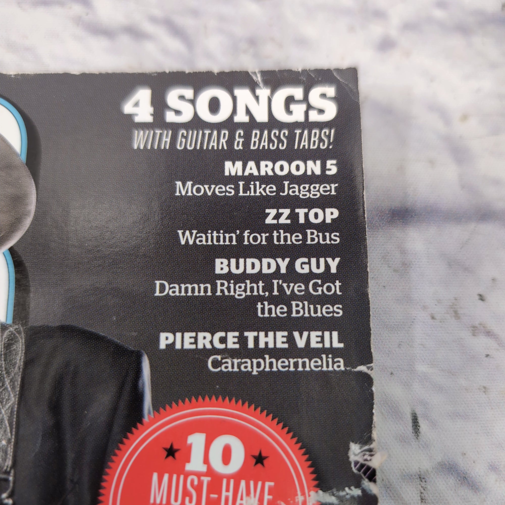 Guitar World October 2012 | Billy Gibbons & Dan Auerbach | Pierce the Veil | Sweep Picking Magazine