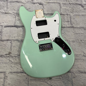 Squier Surf Green Mustang Body Modified