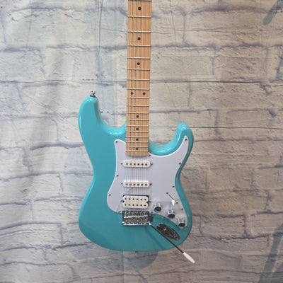 Kramer Focus Teal VT-211S ( With Case) Electric Guitar