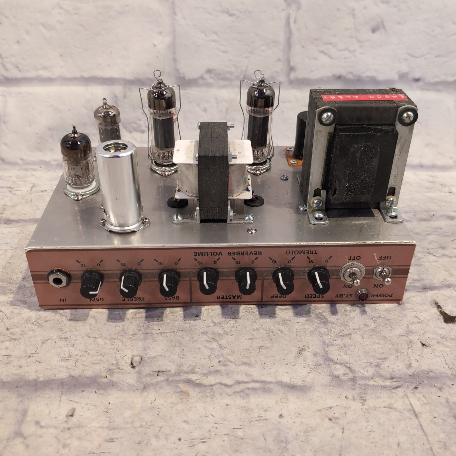 Eclone Amplifier chassis with Transformers and Tubes