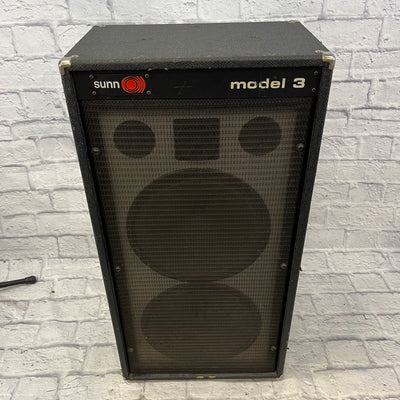 Sunn Model 3 2x12 PA Cabinet