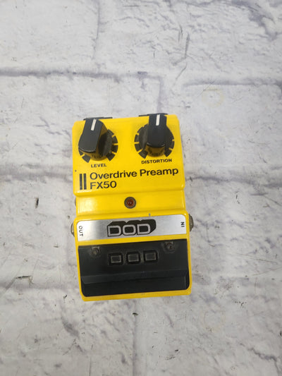 DOD FX50 Overdrive Preamp Pedal