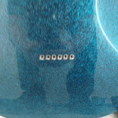 Squier Esquire Deluxe Blue Sparkle Loaded Body