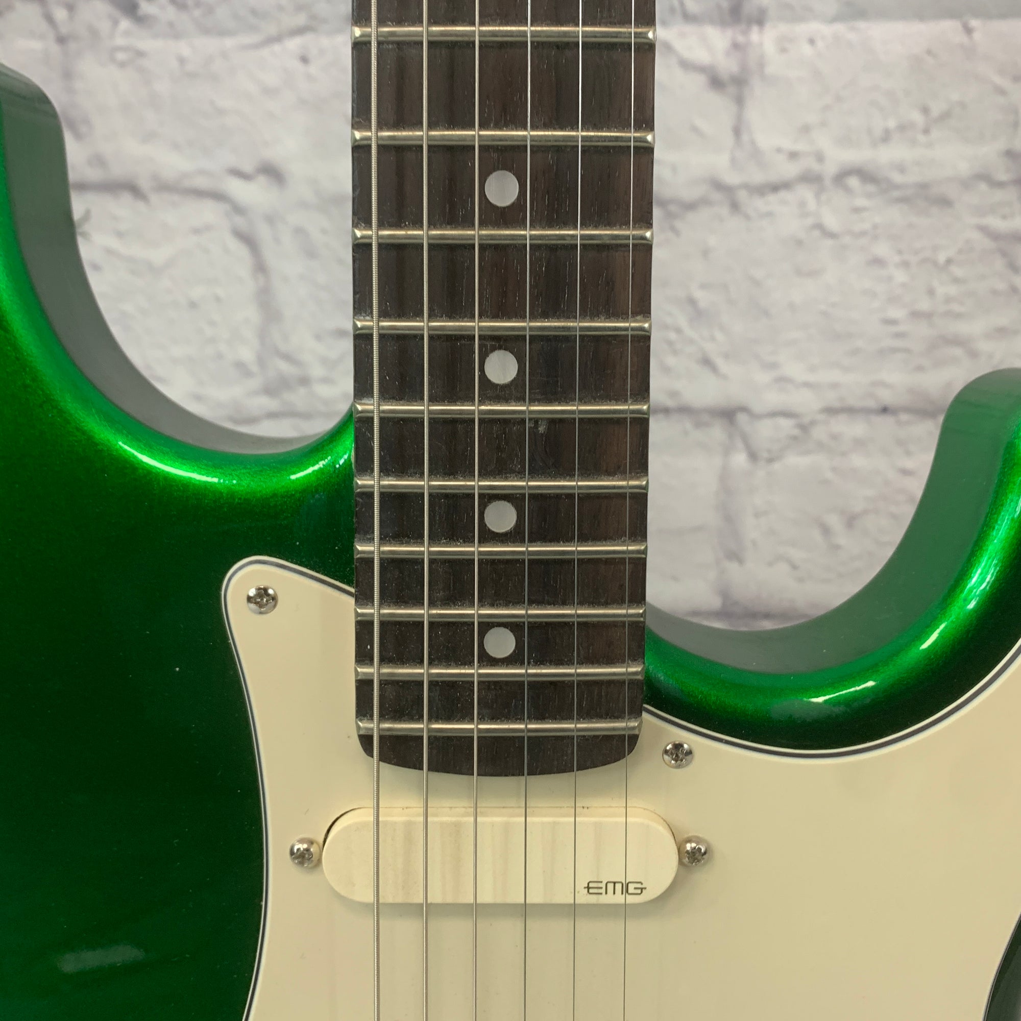 Gatto Candy Green Stratocaster with EMG