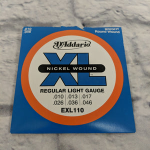Daddario EXL110 10-46 Nickel Wound Electric Guitar Strings