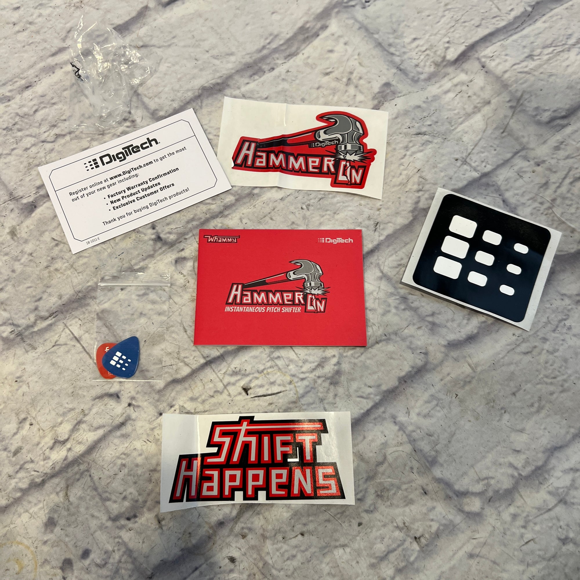 Digitech Hammer On Whammy Pedal