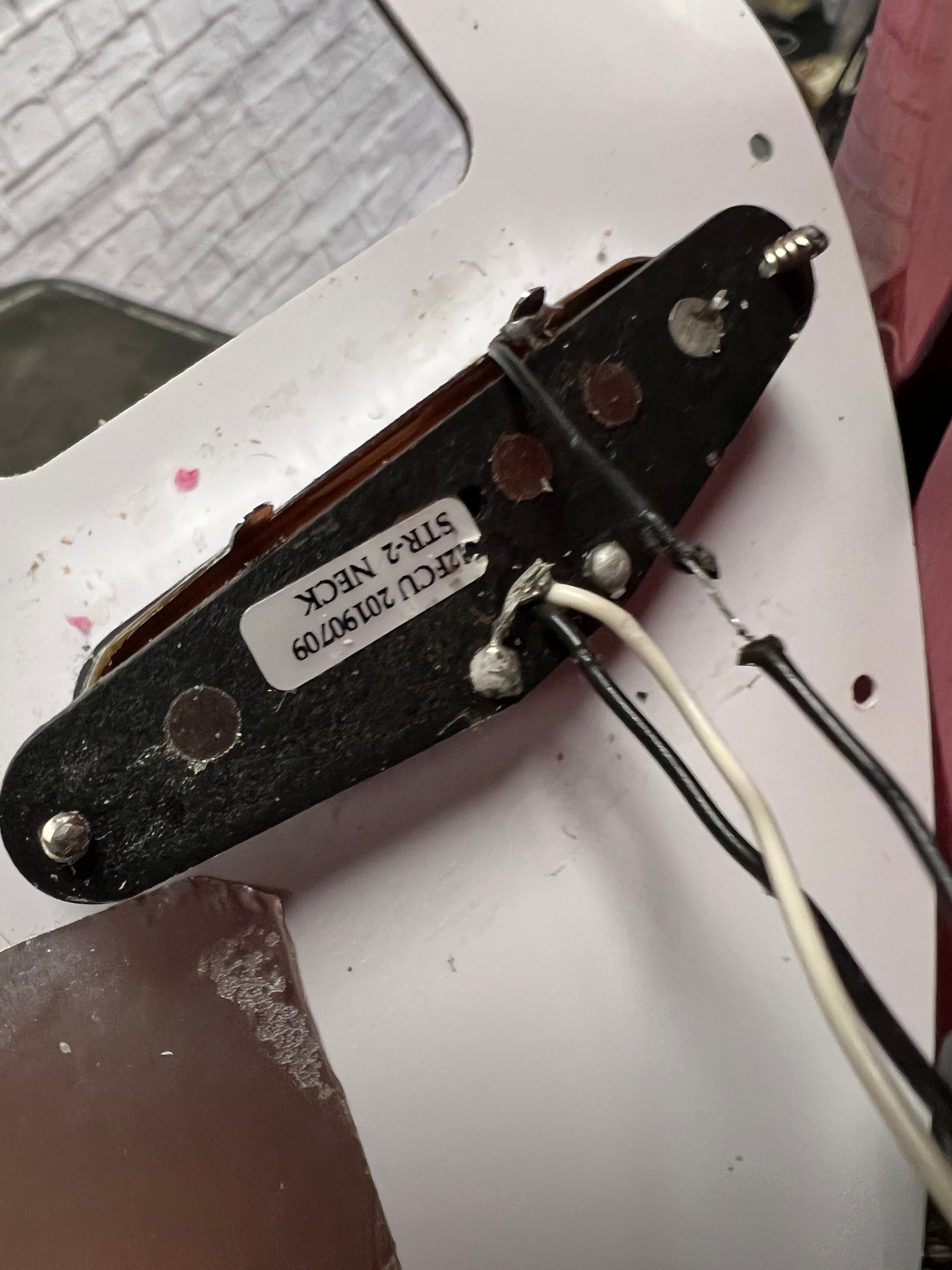 Unknown Thinline Parts Telecaster Trans Pink