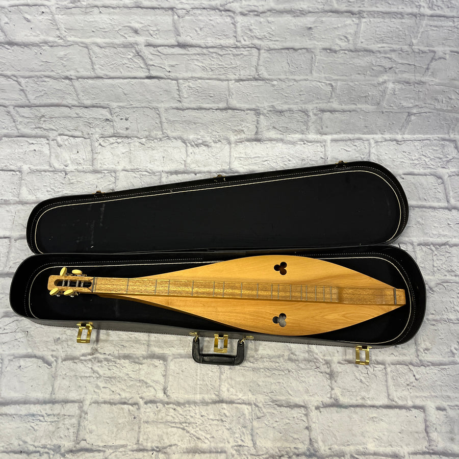 Courtney Rose Dulcimer Co Teardrop Mountain Dulcimer with Case