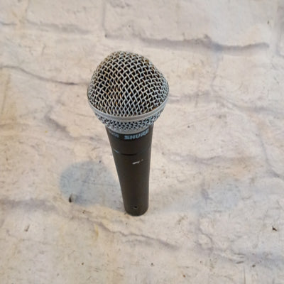Shure SM58 Dynamic Microphone with Dented Windscreen