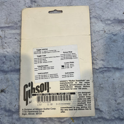 Gibson Cream Les Paul Back Plate