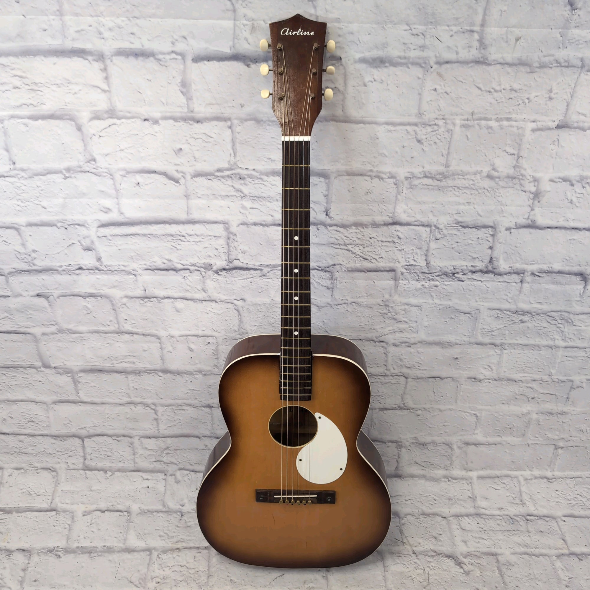 Airline S-5 Vintage Parlor Acoustic Guitar