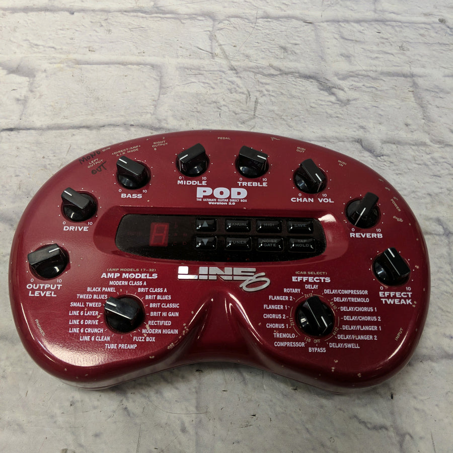 Line 6 Pod 2.0 Effects Pedals