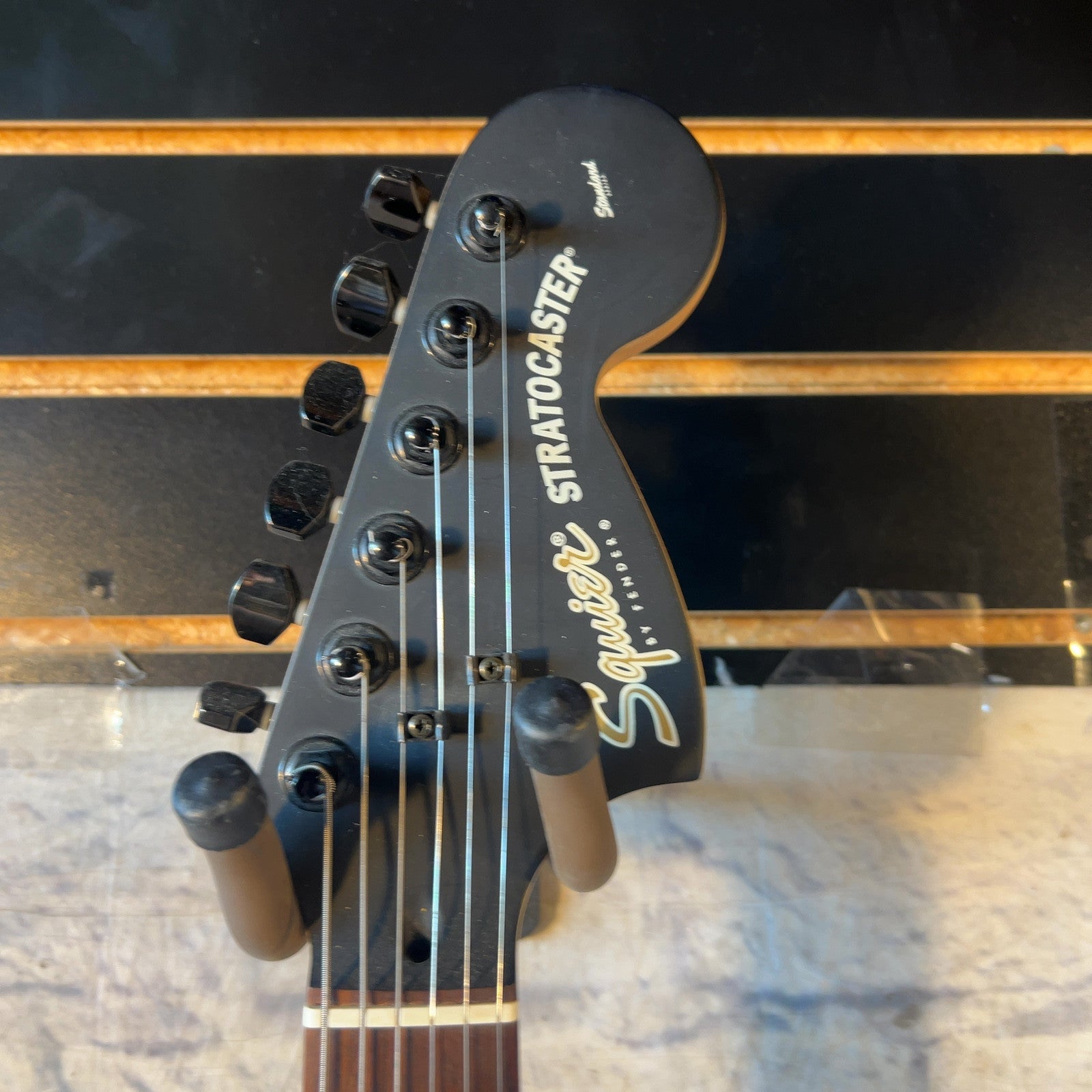Squier 20th Anniversary Strat Matte Black Finish