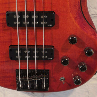 Yamaha TRBX604FM 4 String Bass Guitar - Caramel Brown