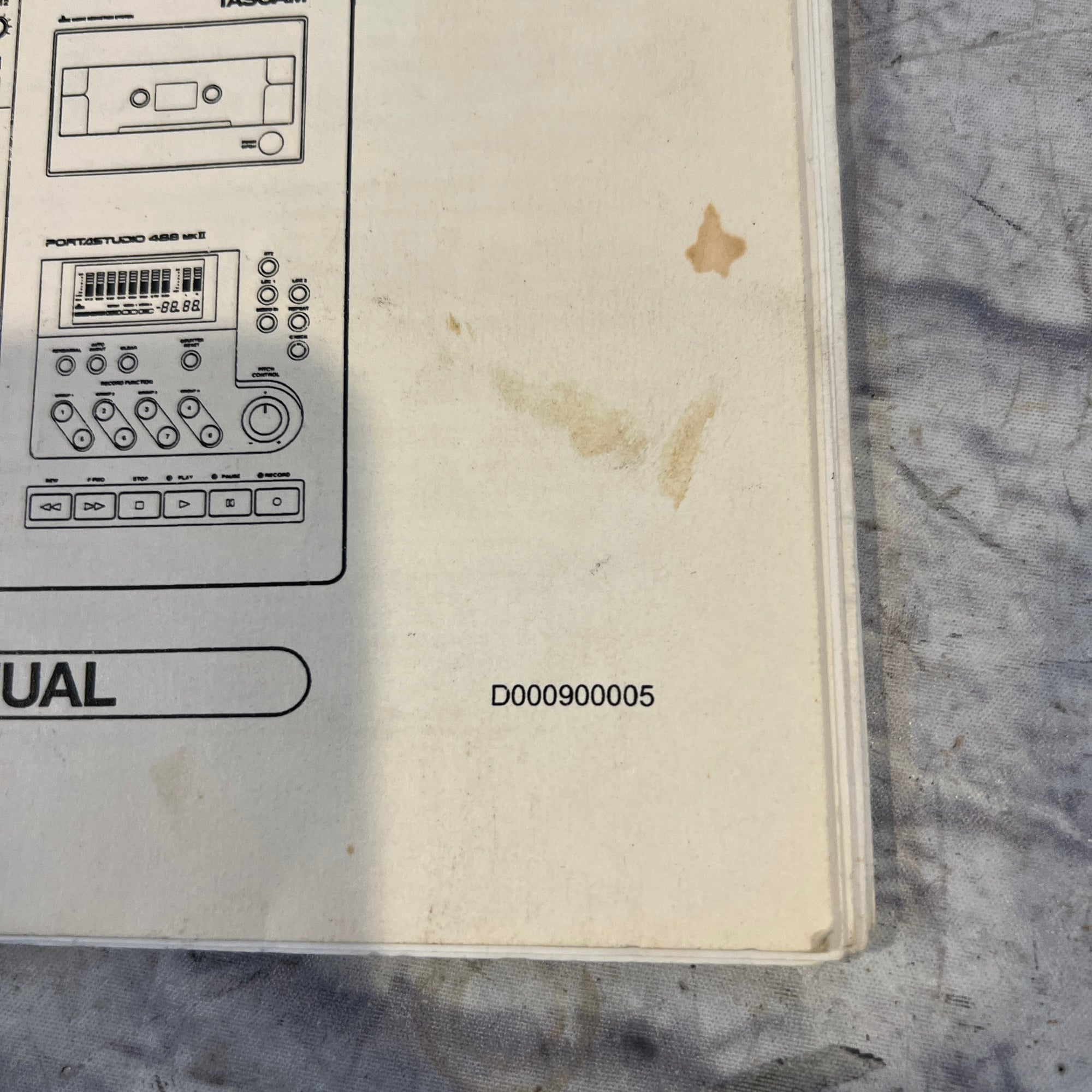 Tascam 488mkII Portastudio Owner's Manual