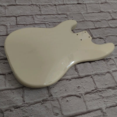 Fender White MIM P Bass body