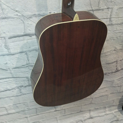 Washburn D-100sb Acoustic Guitar Flame Top
