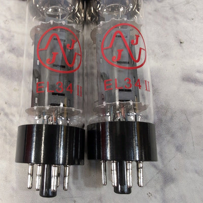 JJ Electronic EL34 II Amplifier Tubes Matched Pair