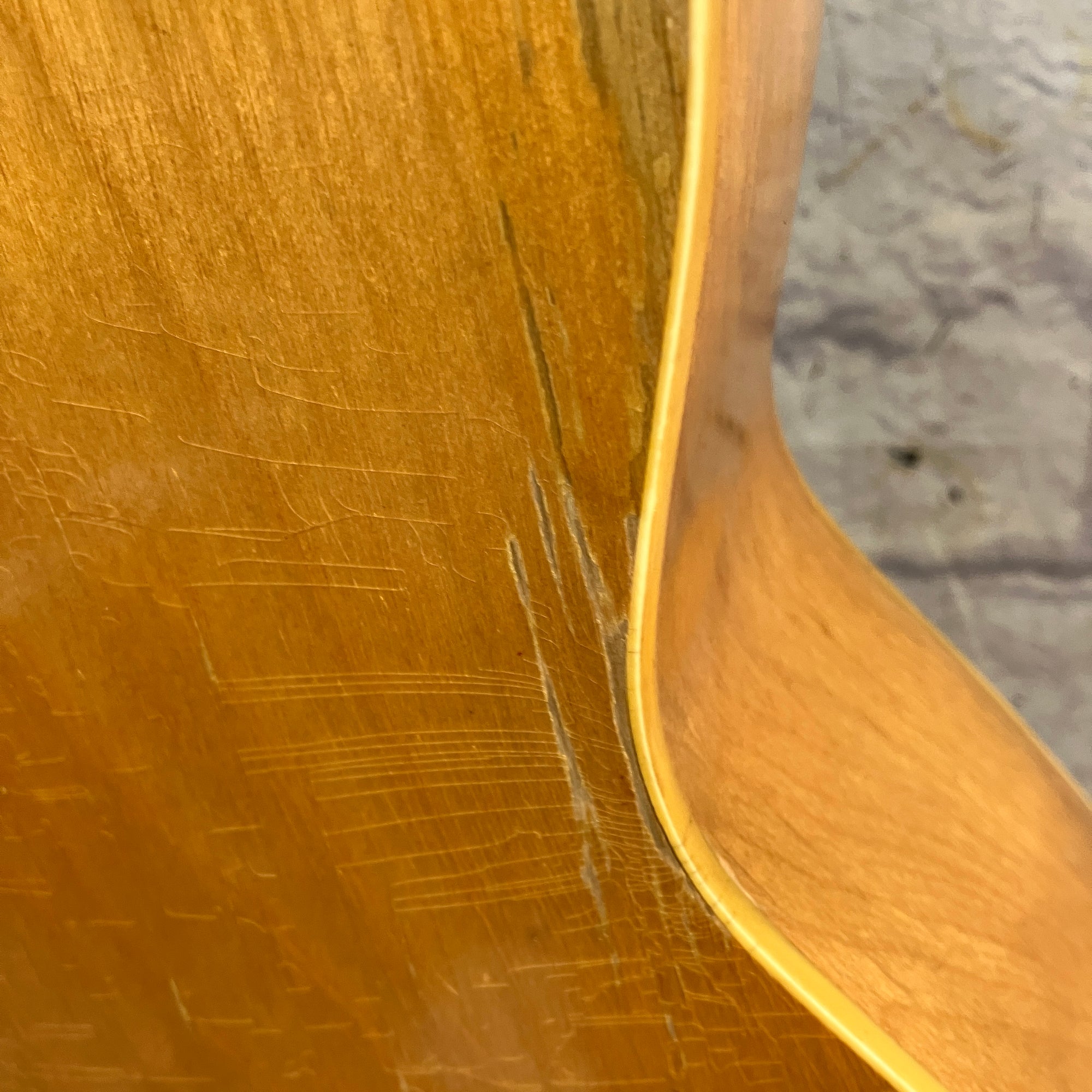 Regal Vintage 1950s Junior Jumbo Acoustic Guitar As Is