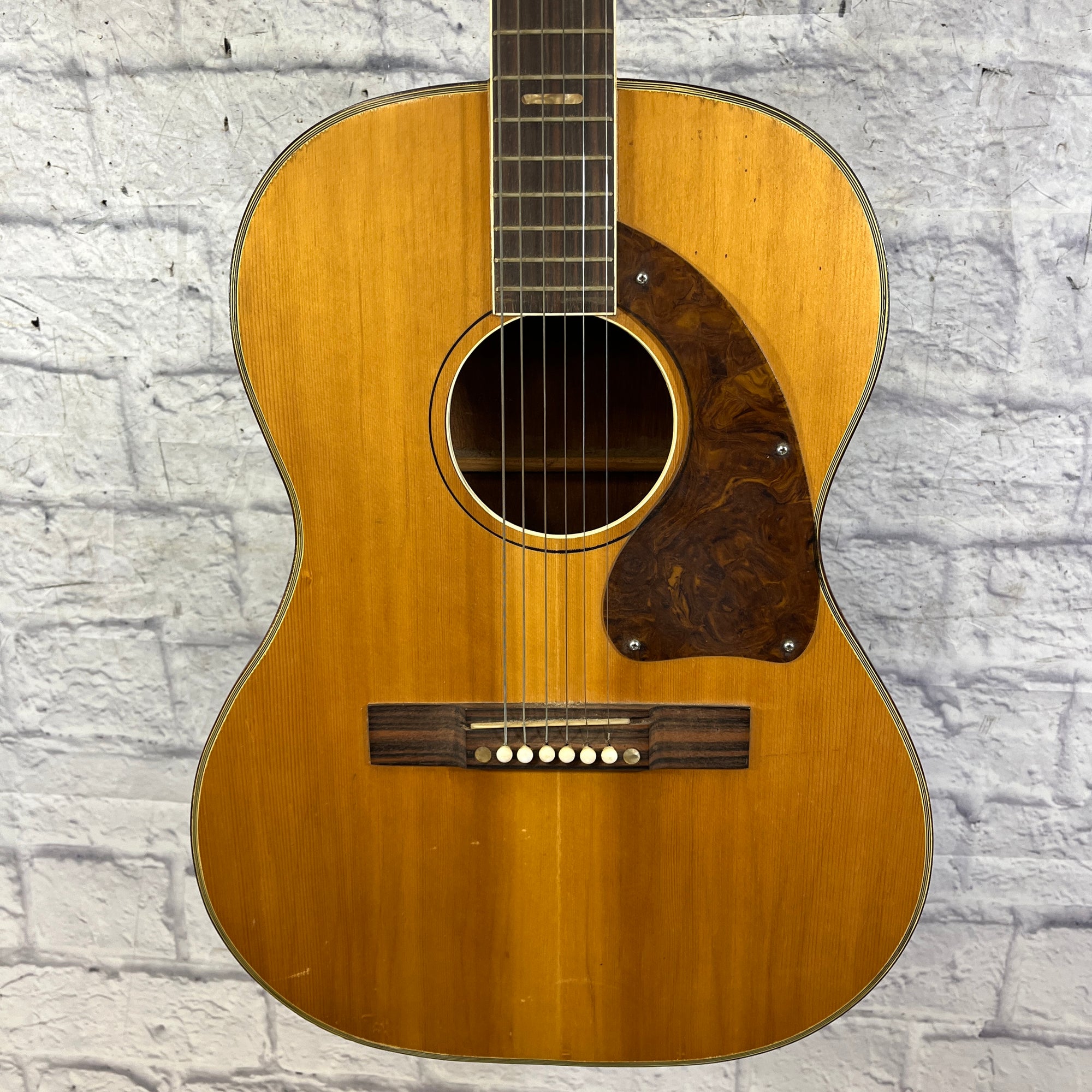 Kimberly Vintage Acoustic Guitar Open Book Headstock