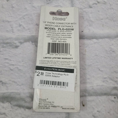 Hosa Technology PLG-025W Adaptor