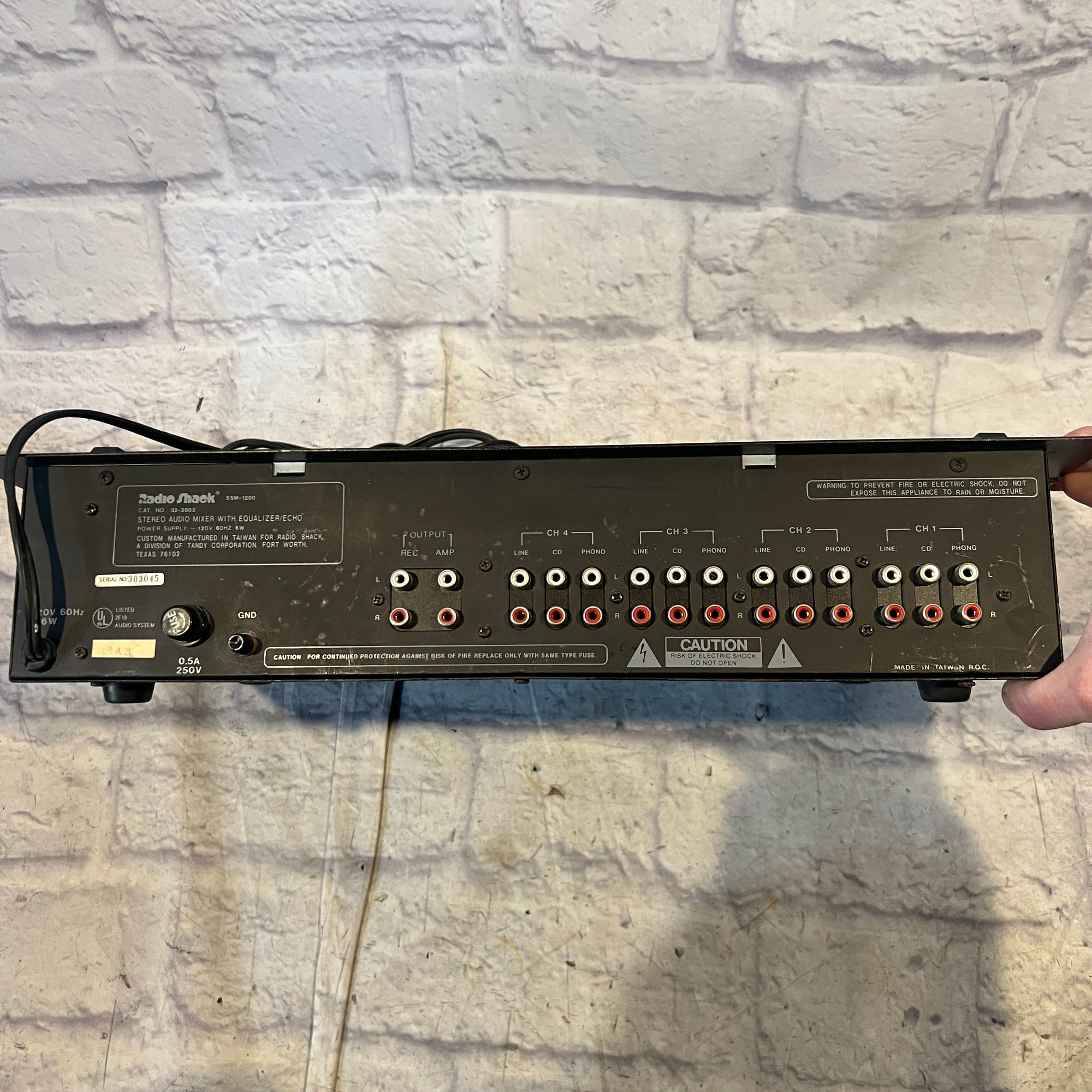 Radio Shack SSM-1200 4 Channel Mixer