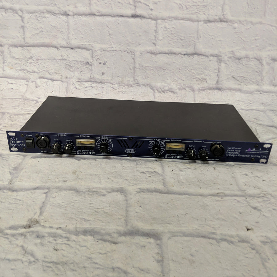 Art ART 255 - Two Channel Voiced Valve Preamplifier AS IS Rack Preamp