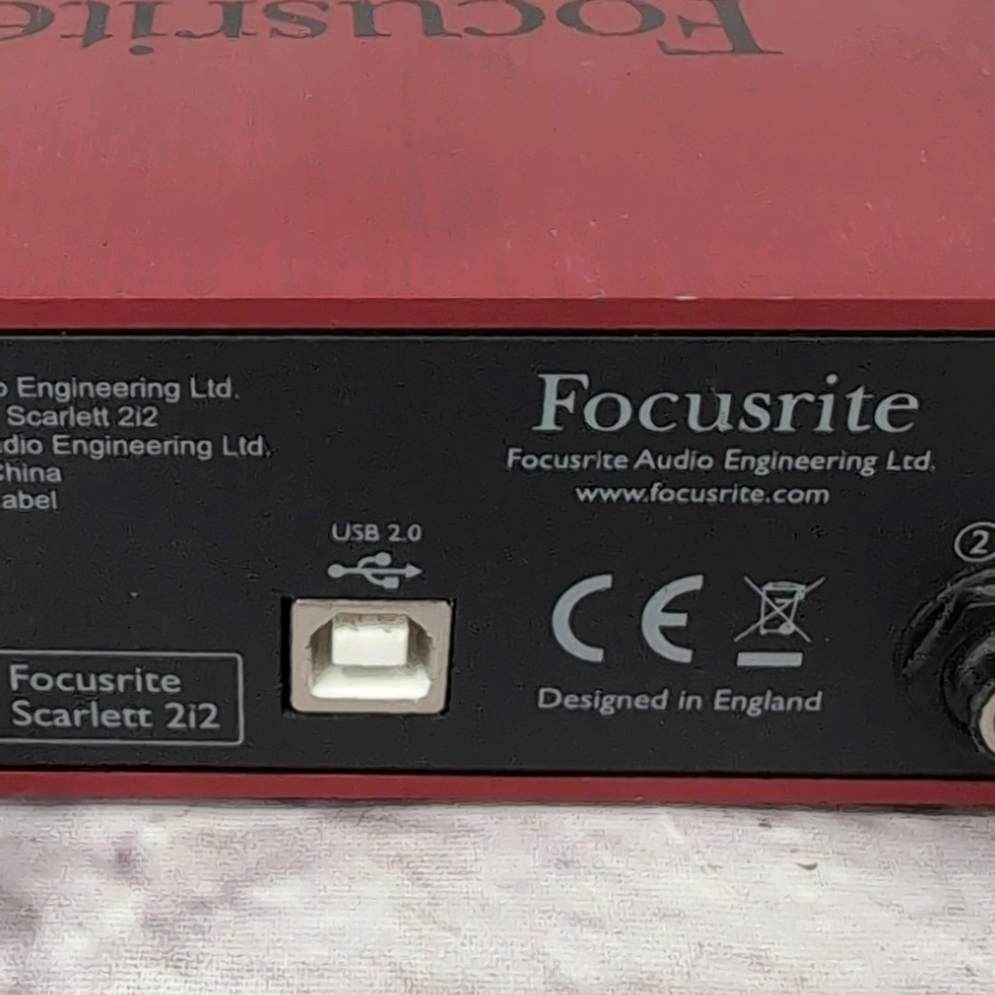 Focusrite Scarlet 2i2 Gen 1 Interface