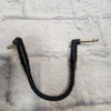Mogami 10 Inch Patch Cable with Right Angle Ends
