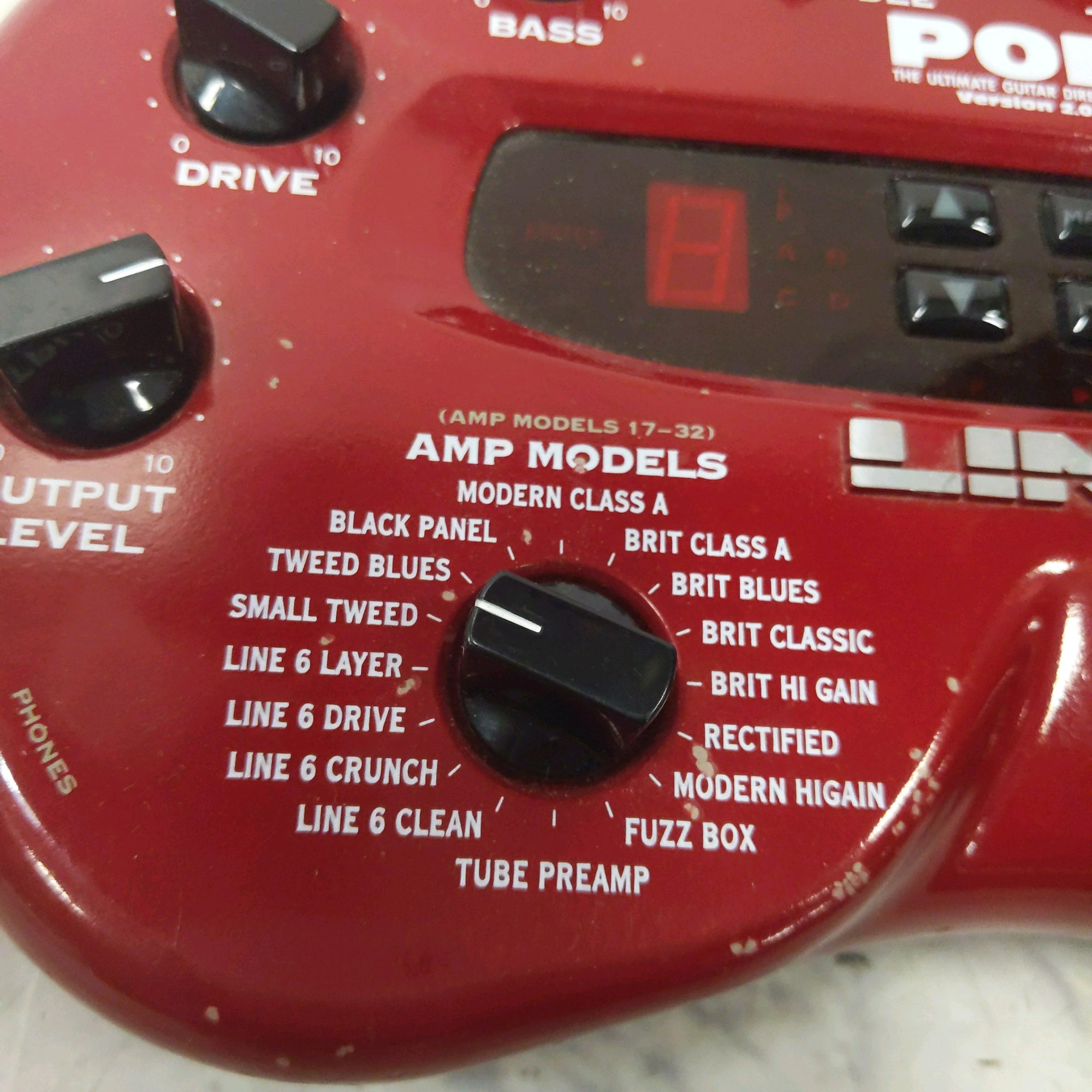 Line 6 Pod 2.0 Effects Pedals