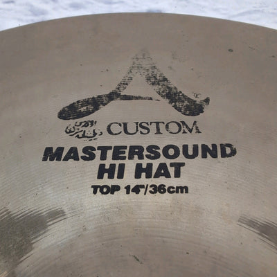 Zildjian 14" A Custom Mastersound Hi-Hat Cymbals (Pair)