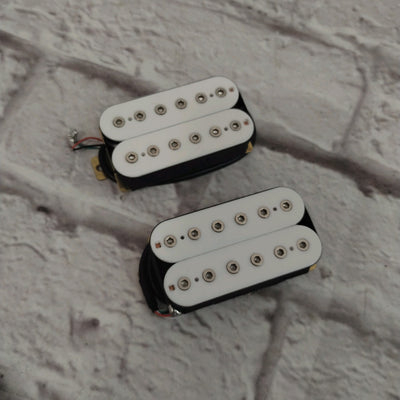 Unknown White DiMarzio Copy Humbucker Pair