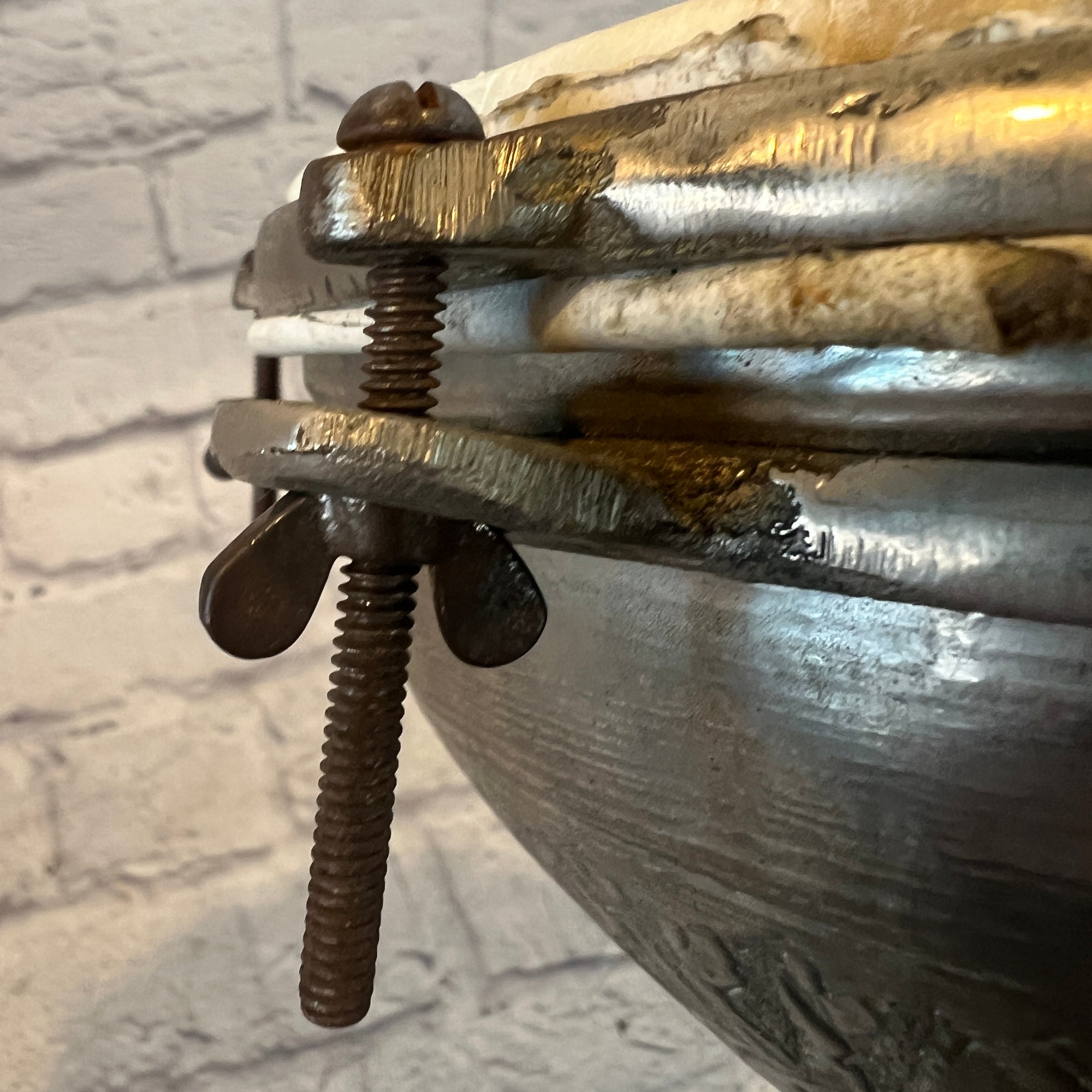 Unknown 8 Inch Metal Doumbek.