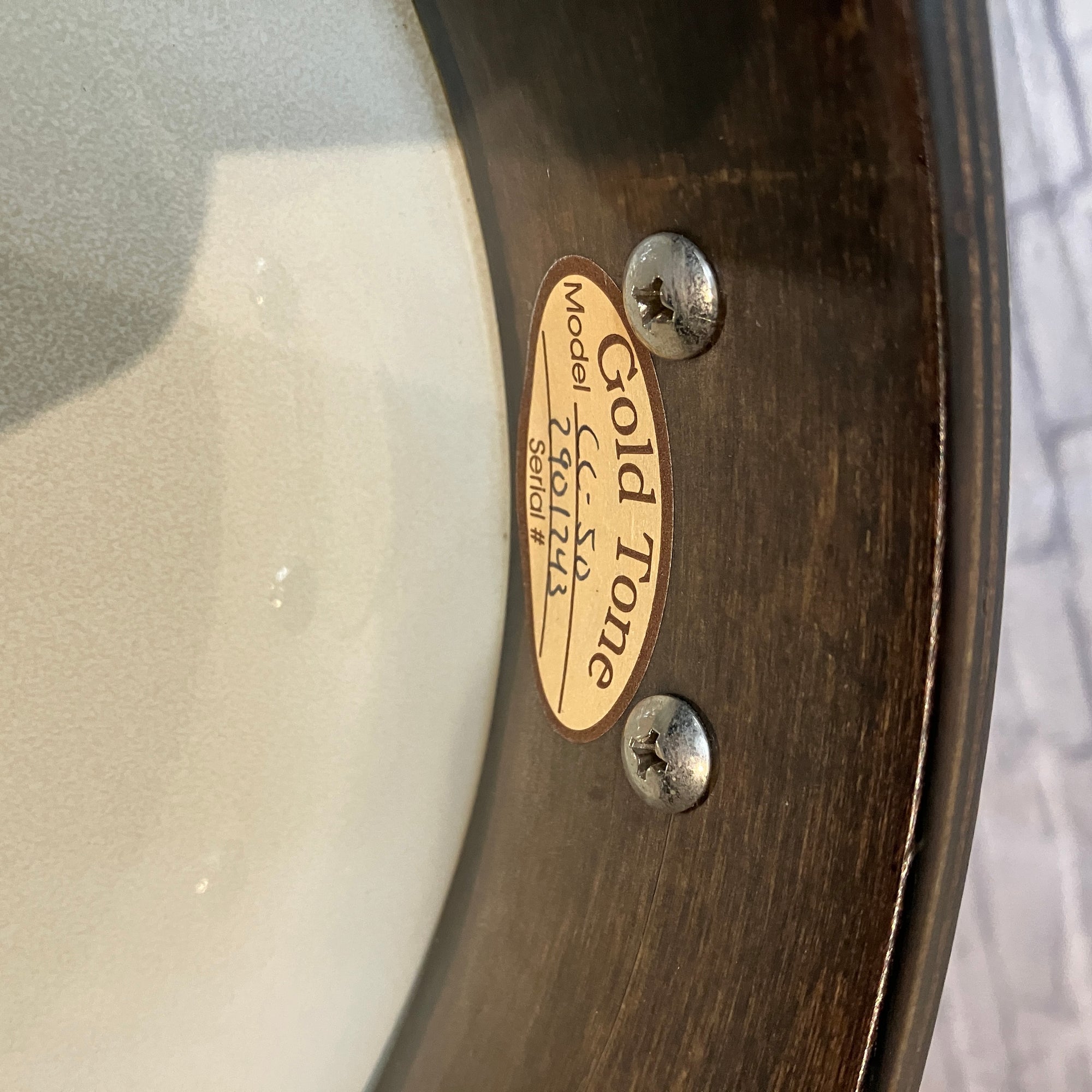 Gold Tone CC50 Cripple Creek Banjo w/ bag