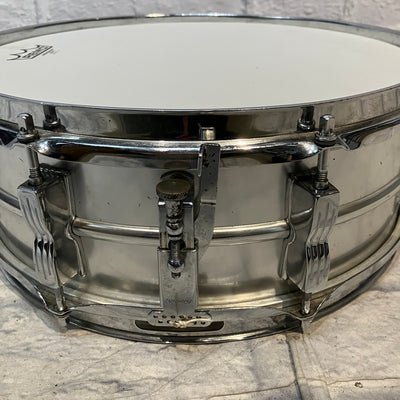 Ludwig No. 404 Acrolite 5x14" 8-Lug Aluminum Snare Drum