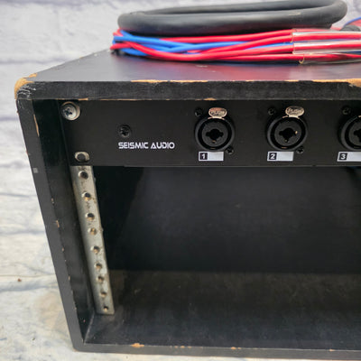 Seismic Audio SARMSS-8X310 Splitter W/ Snake Rack Splitters