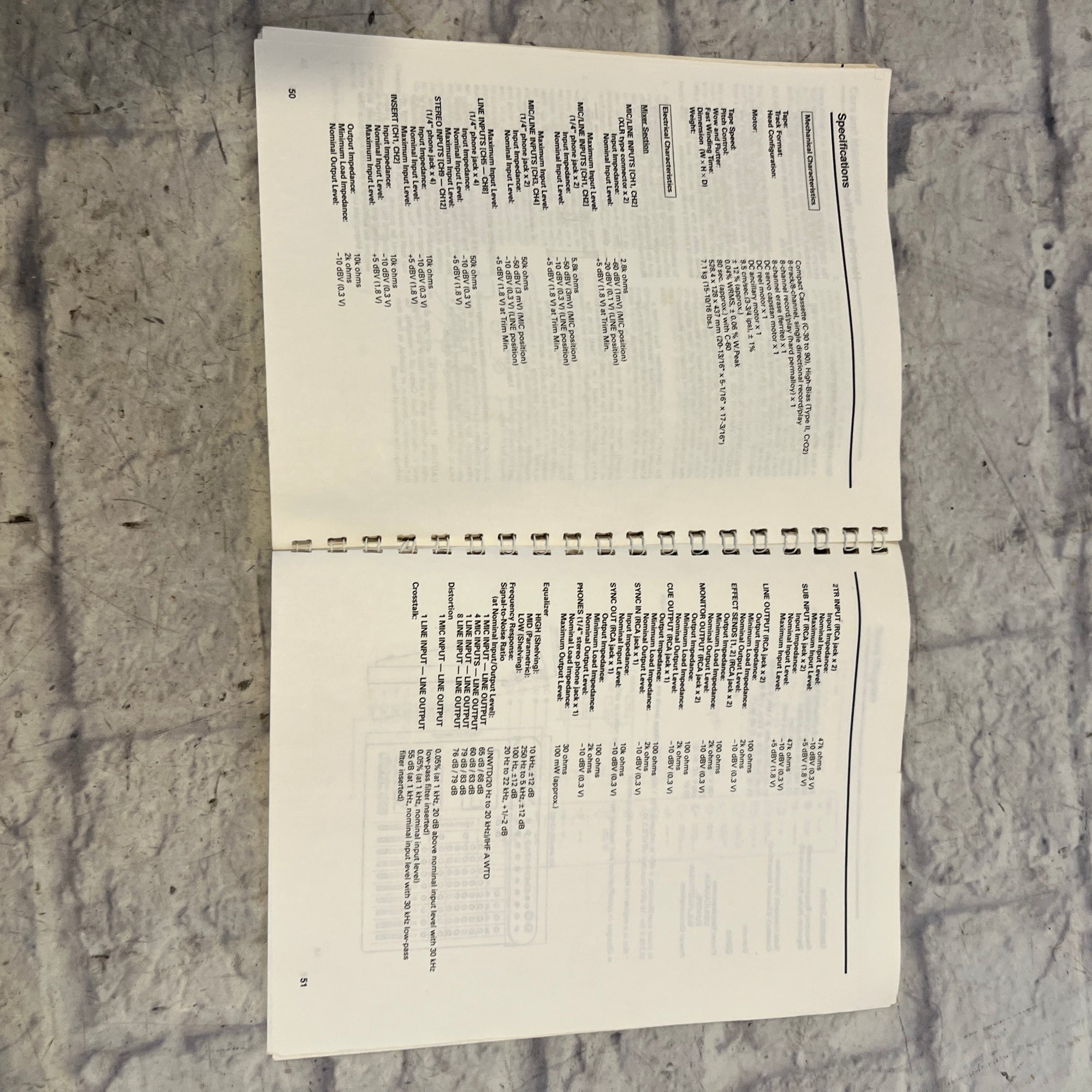 Tascam 488mkII Portastudio Owner's Manual