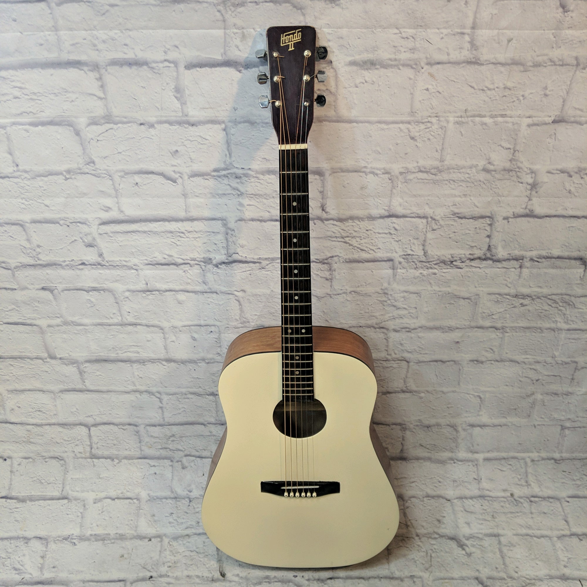 Hondo II Dreadnaught Acoustic Refinished
