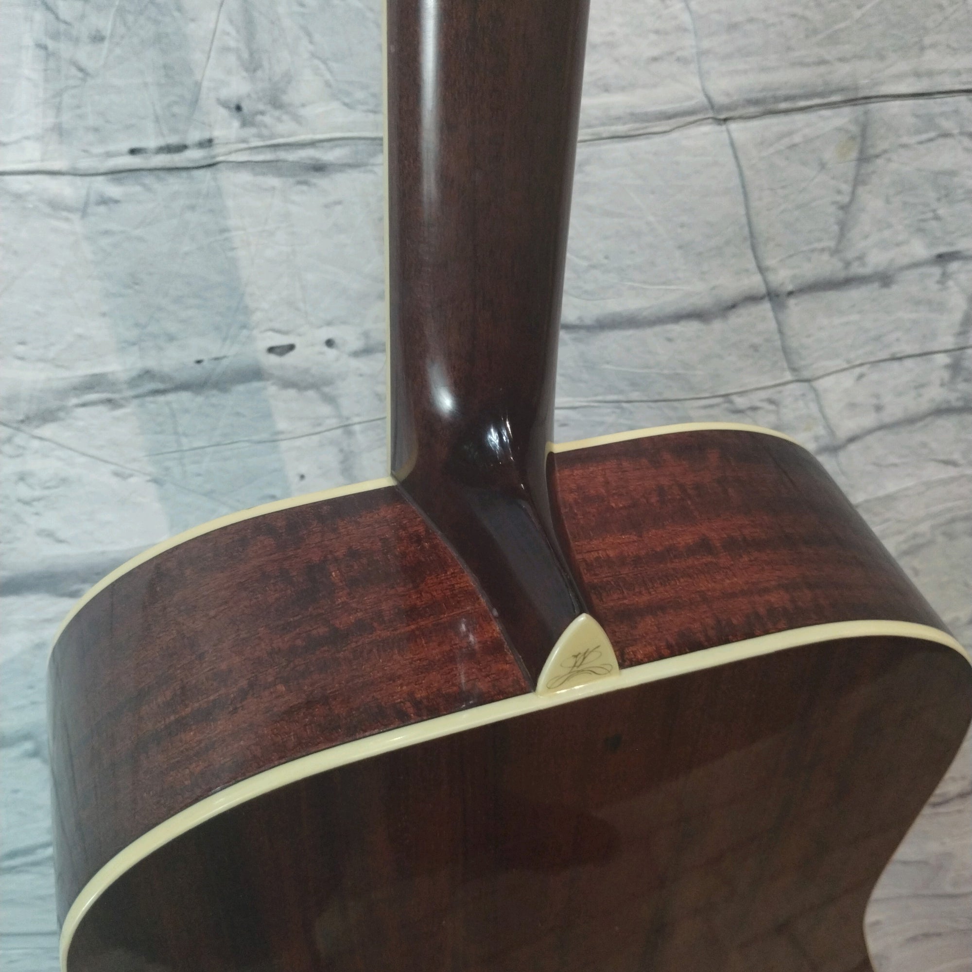Washburn D-100sb Acoustic Guitar Flame Top