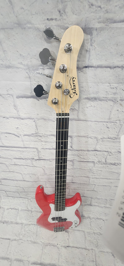 Glarry P-Bass 4 String Red 4 String