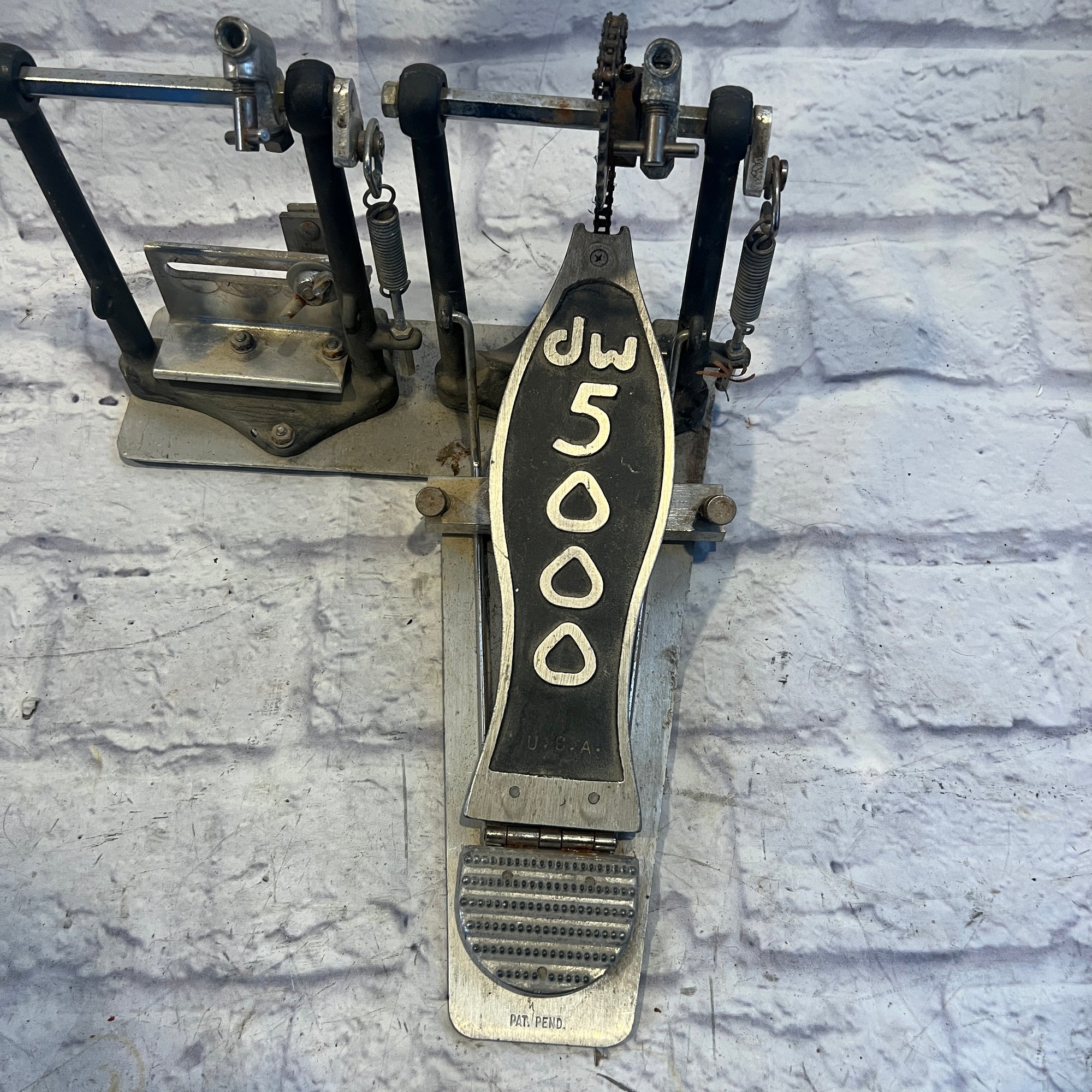 DW 5000 Double Pedal Early Version