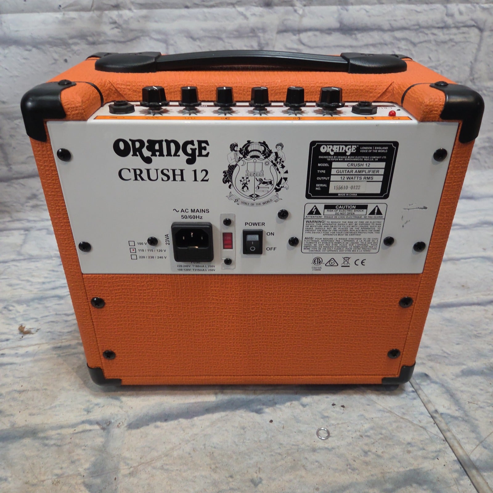 Orange Amps Crush 12 Amps