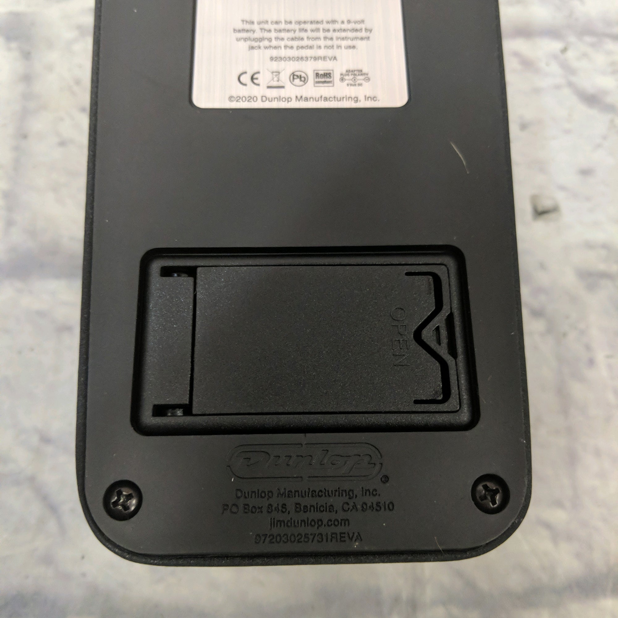 Dunlop CBJ95 CryBaby Baby Junior Wah Pedal