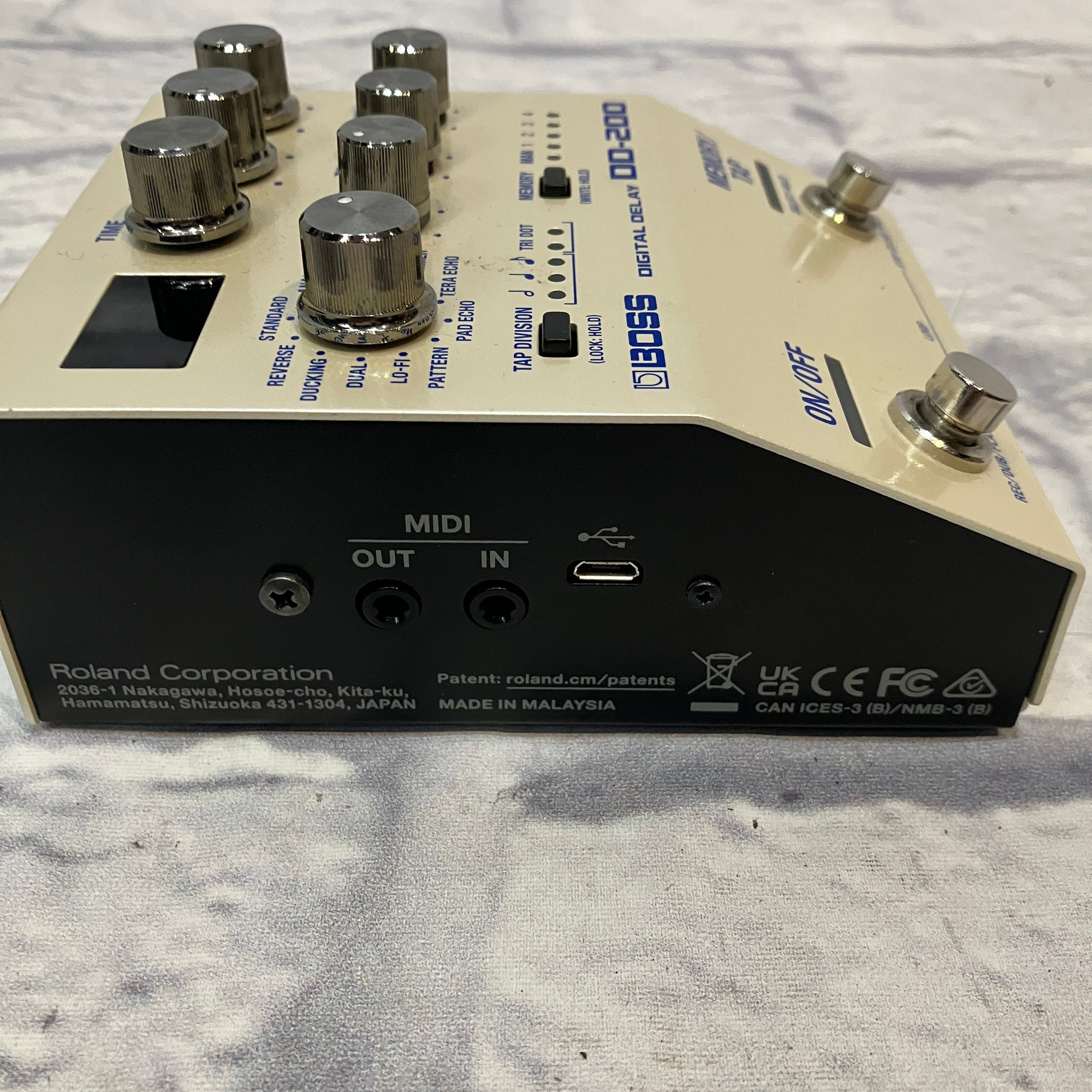 Boss DD-200 Digital Delay Pedal