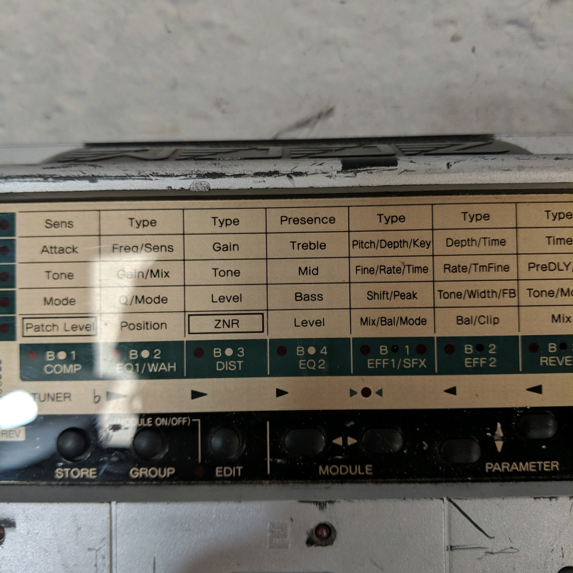 Zoom 3030 Multieffects Pedal Effects Pedal