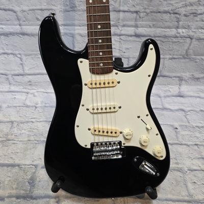 Squier Stratocaster Made In Indonesia 2004 Electric Guitar - Black